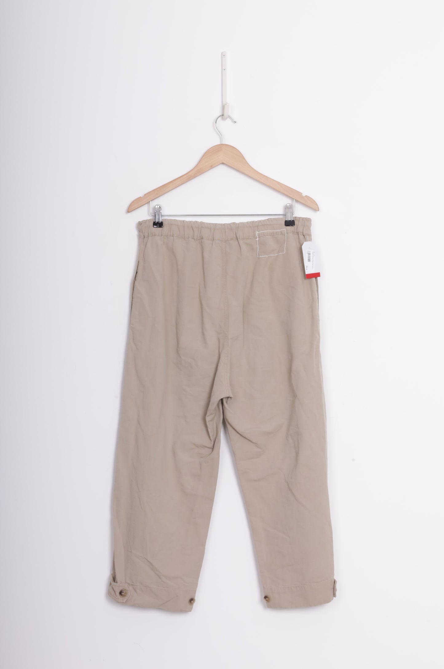 Bassike Womens Beige Pants Size 2