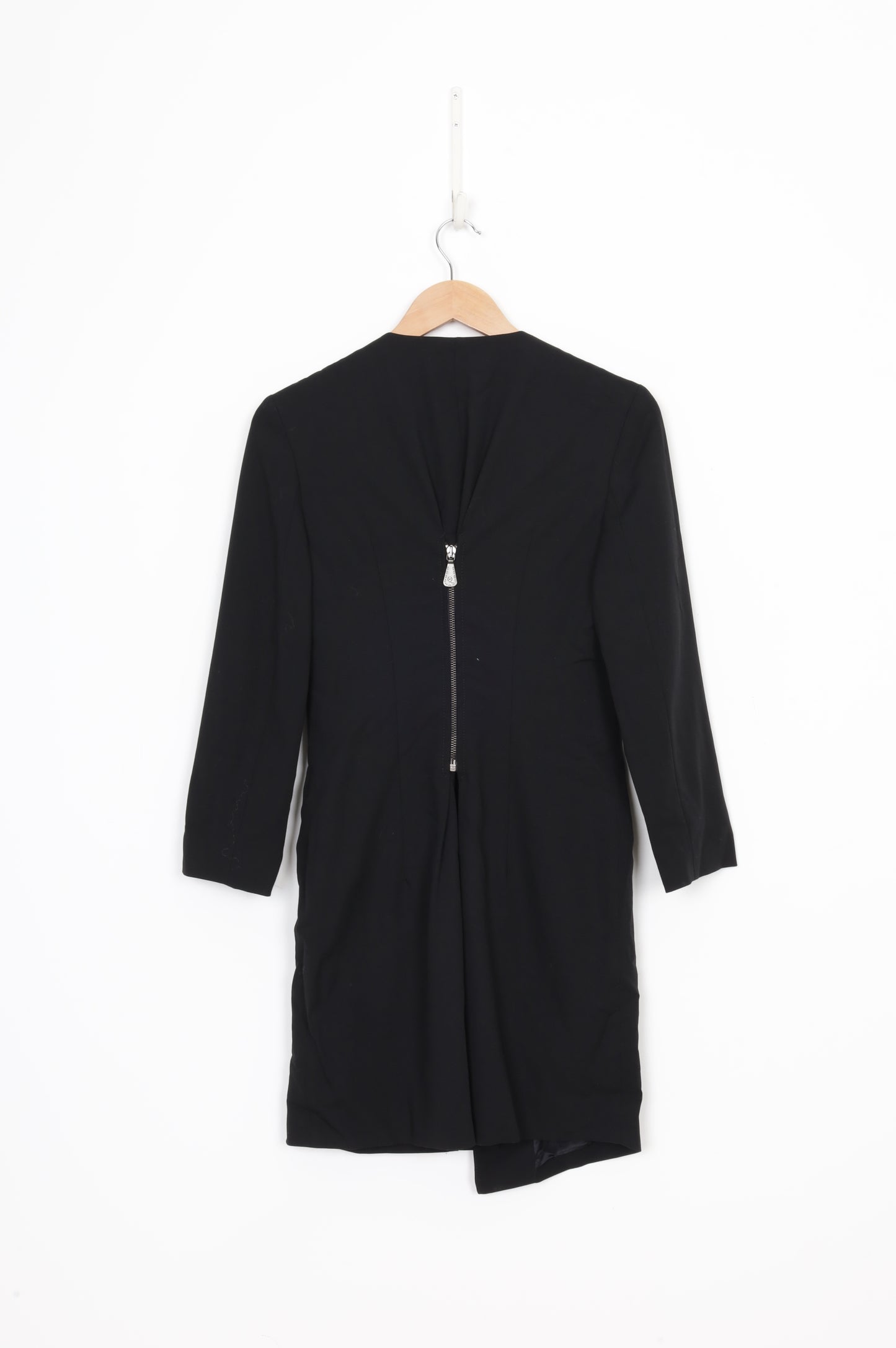 Alexander McQueen Womens Black Coat Size 40