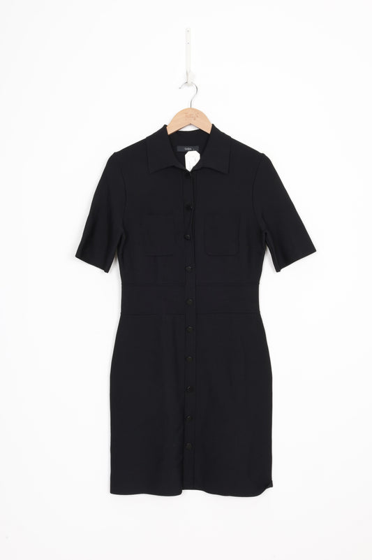 Saba Womens Black Dress Size M