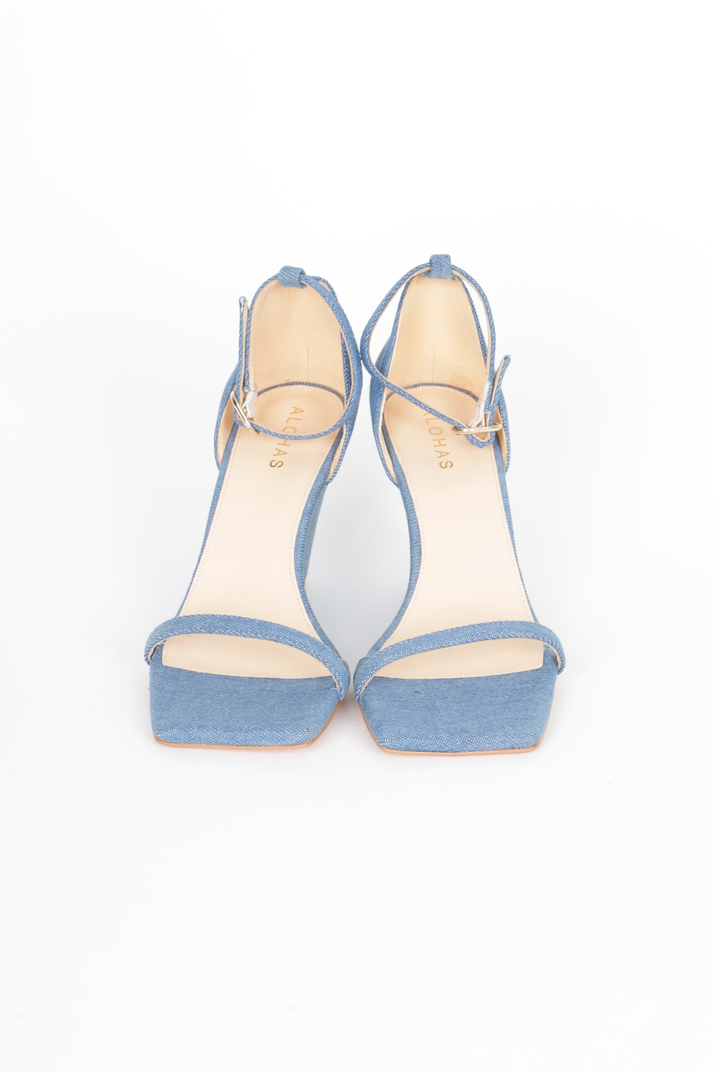 Alohas Womens Blue Shoes Size EU 39