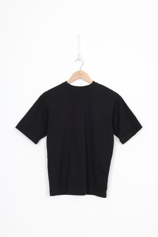 Rebe Womens Black T-shirt Size N/S