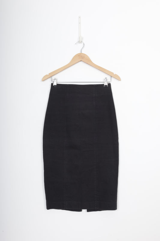 Juliette Hogan Womens Black Skirt Size 6