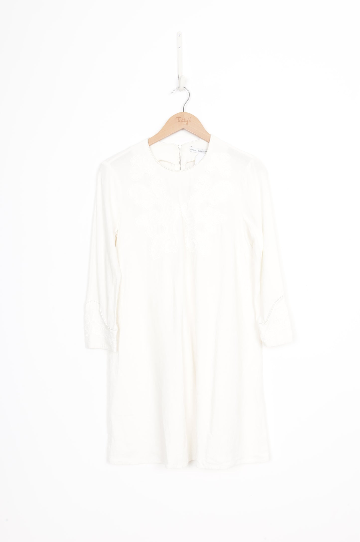 & Other Stories Womens White Dress Size 38