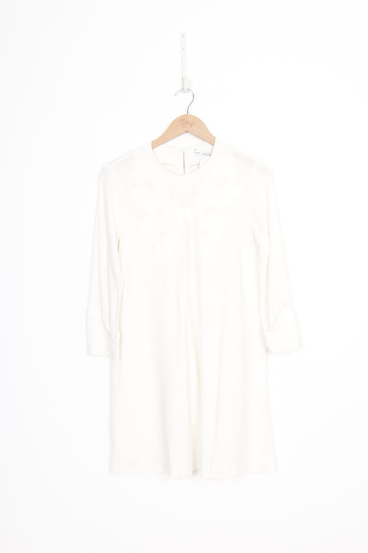 & Other Stories Womens White Dress Size 38