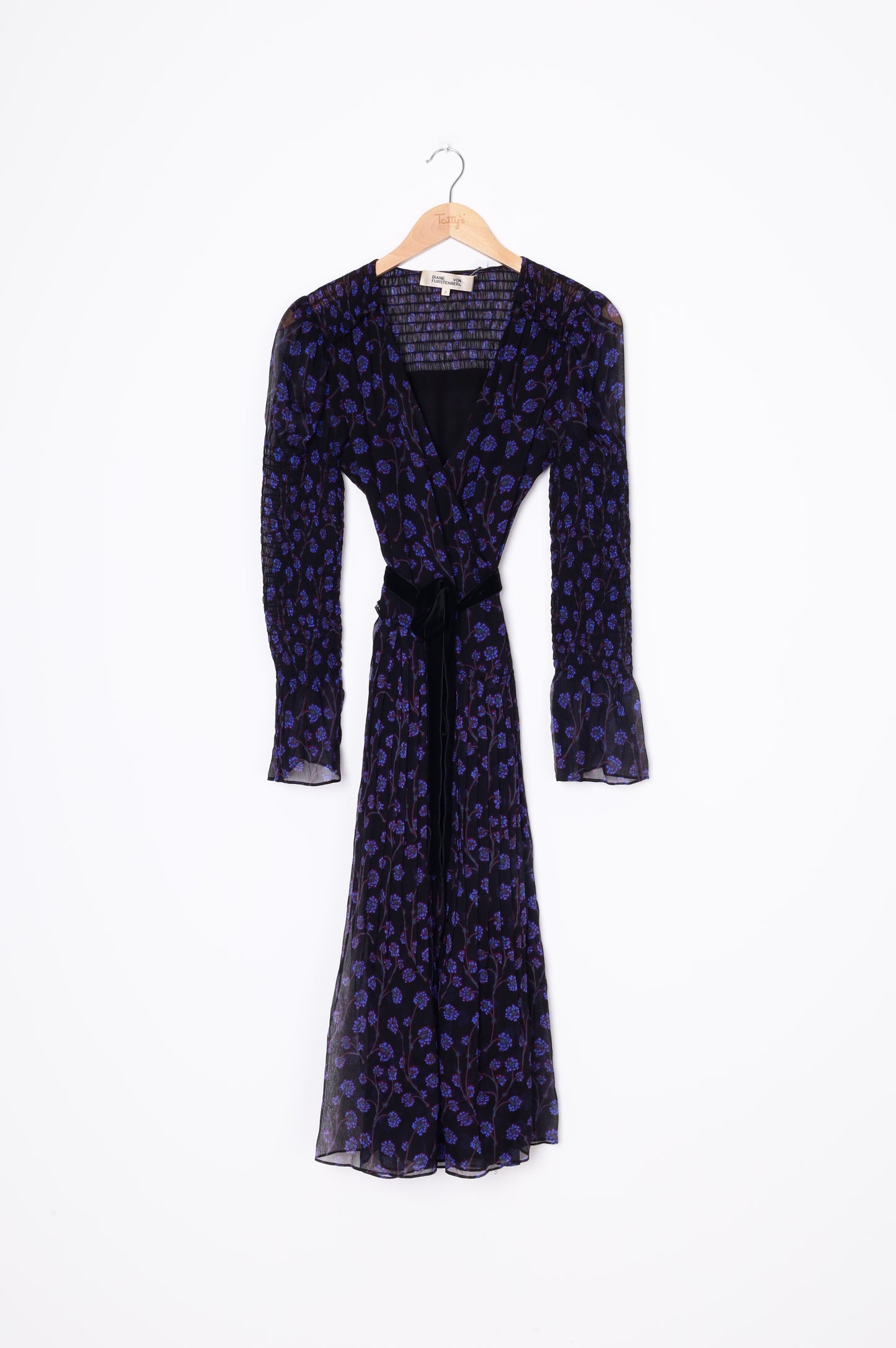 Diane von Furstenberg Womens Black Dress Size 2
