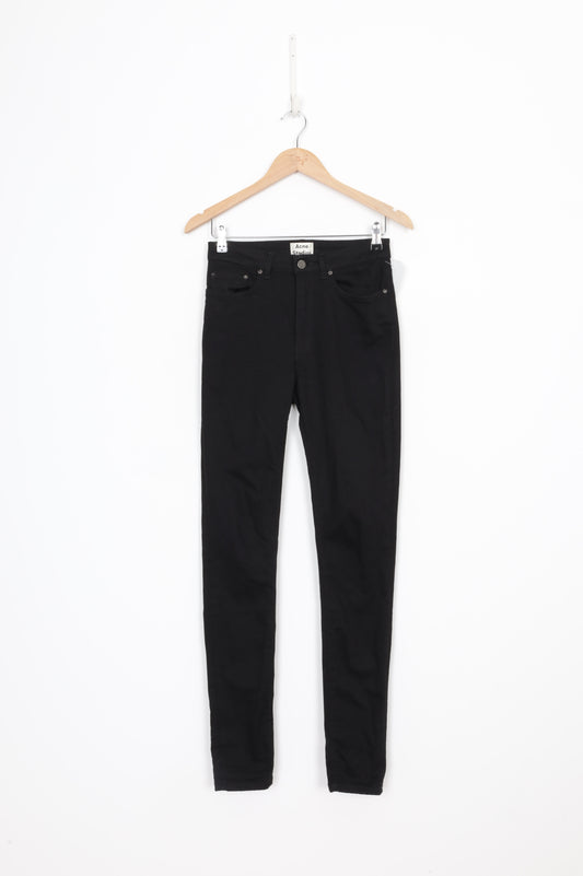 Acne Studios Womens Black Jeans Size W 29