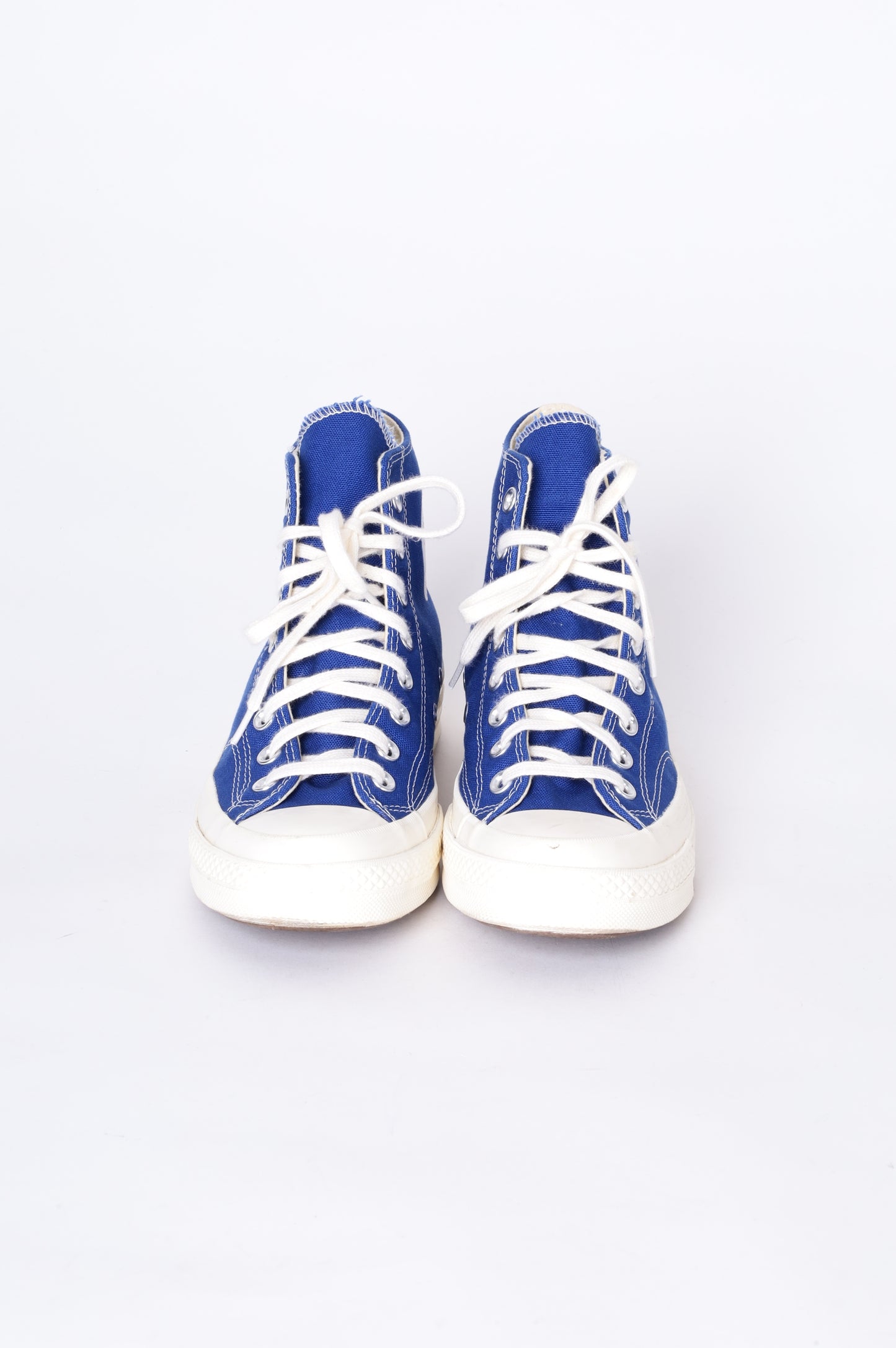 Converse X Comme Des Garcons Mens Blue Sneakers Size EU 40