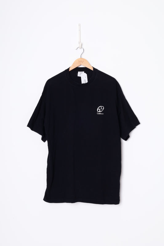 Vetements Mens Black T-shirt Size L