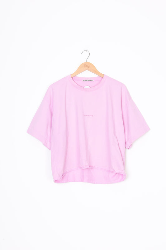 Acne Studios Womens Pink T-shirt Size S