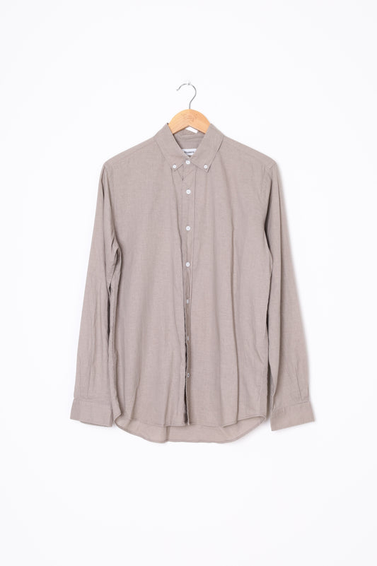 Asuwere Mens Brown Shirt Size M