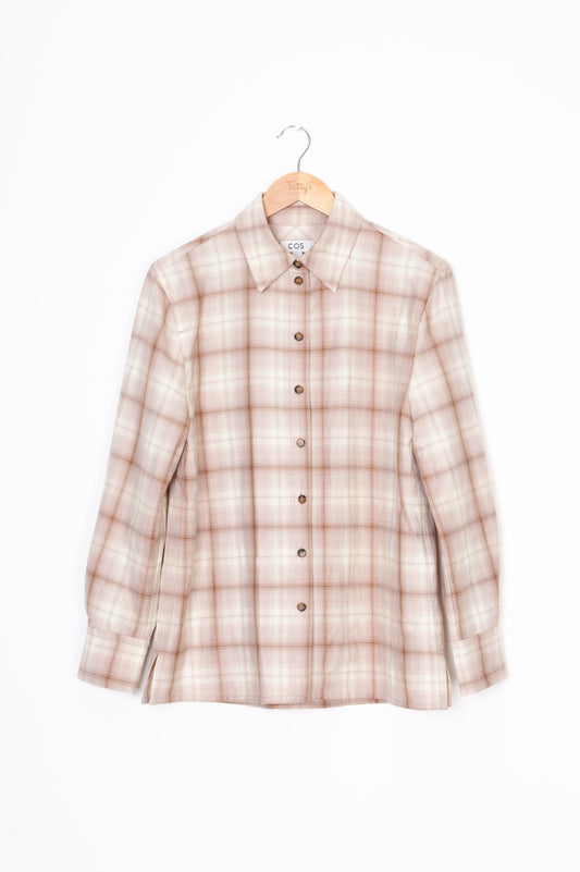 Cos Womens Brown Shirt Size 36