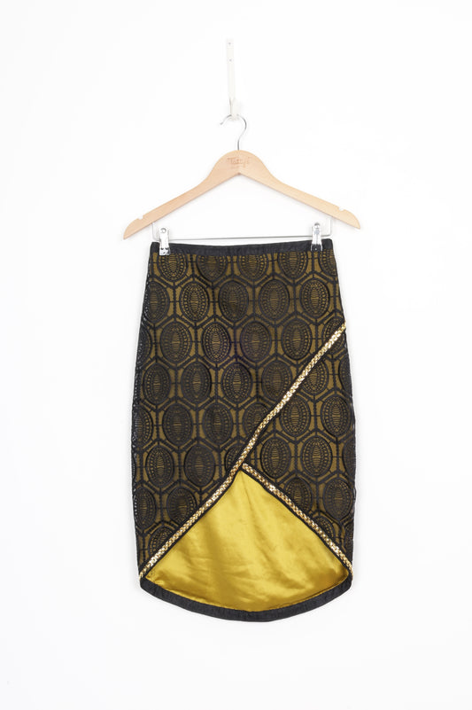 Sass and Bide Womens Green Skirt Size 8