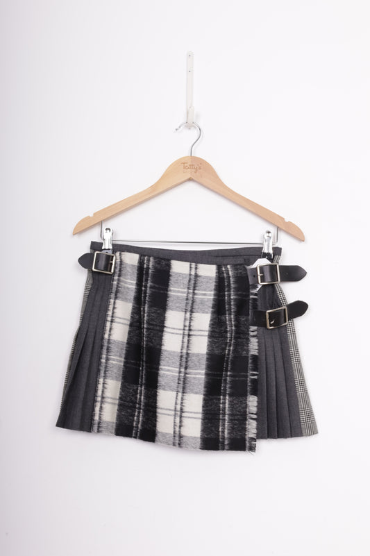 O'Neil of Dublin Womens Grey Mini Skirt Size 10