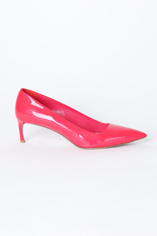 Miu Miu Womens Red Heels Size EU 38.5