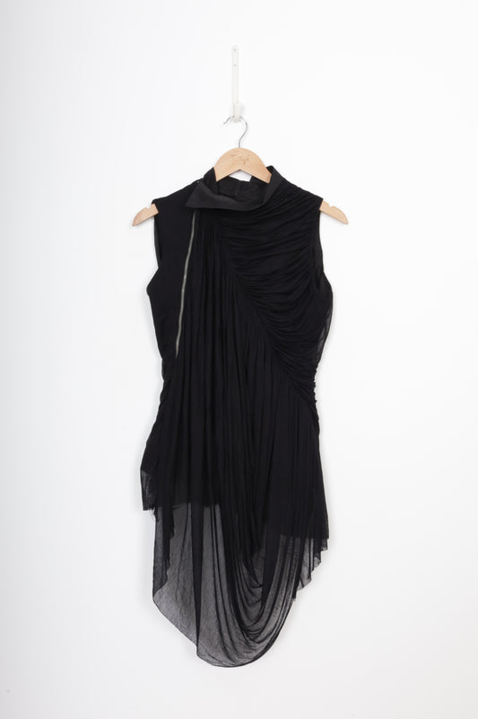 Rick Owens Womens Black Top Size 12
