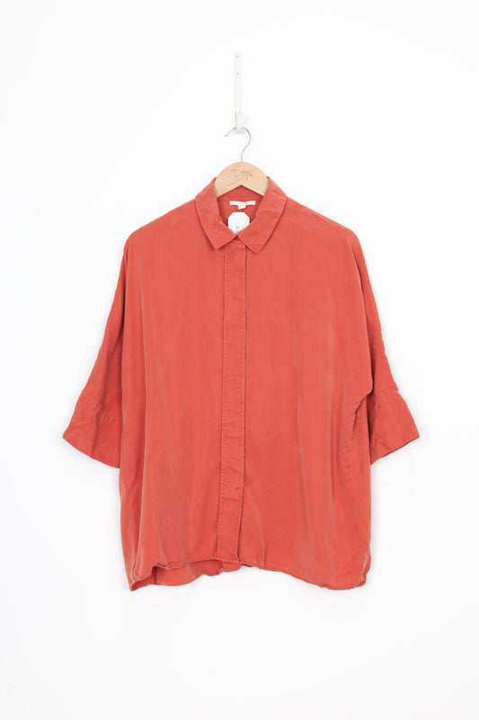 Cos Womens Orange Shirt Size XS