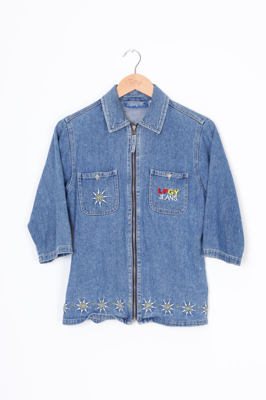 Lapagayo (Vintage) Womens Blue Jacket Size M