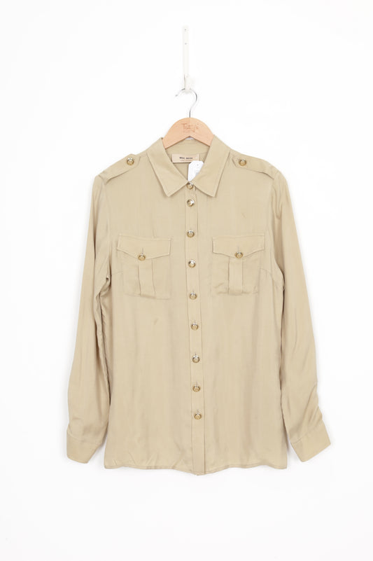 Mos Mosh Womens Beige Shirt Size S