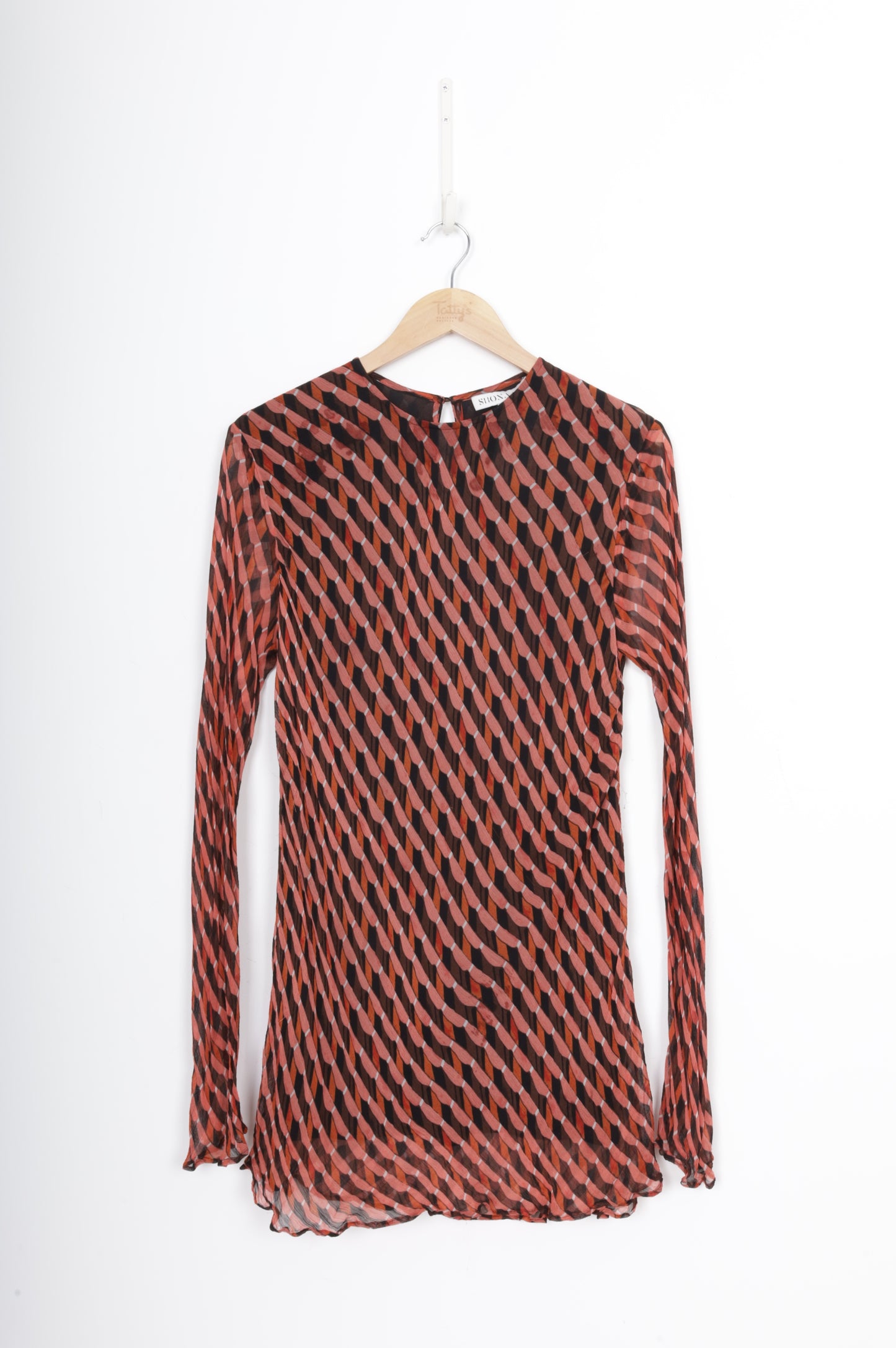 Shona Joy Womens Red Top Size 10