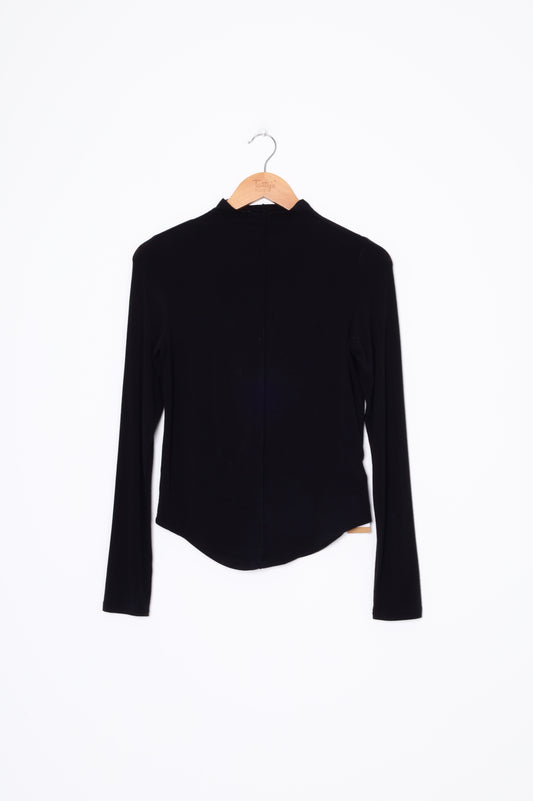 Bayse Womens Black Top Size S