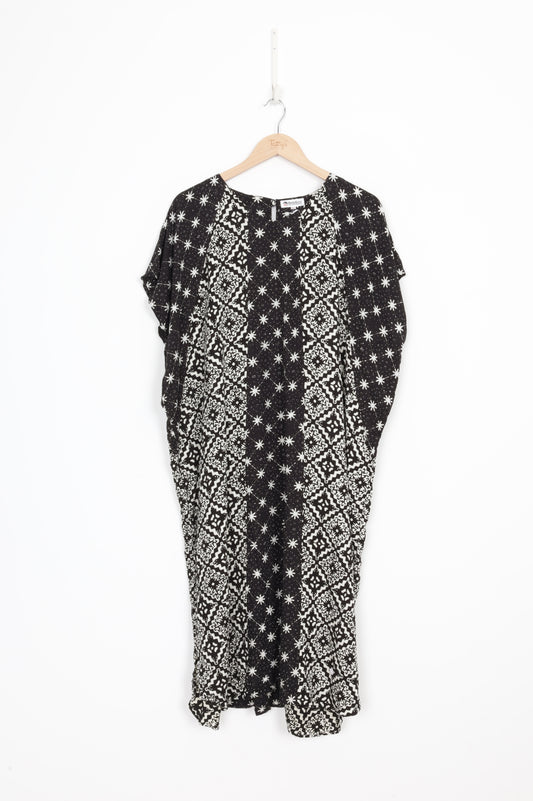 Batik Keris Womens Black Dress Size O/S