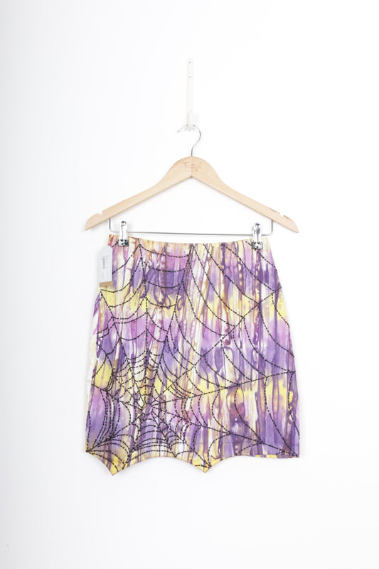 Emma Mulholland Womens Purple Mini Skirt Size 8