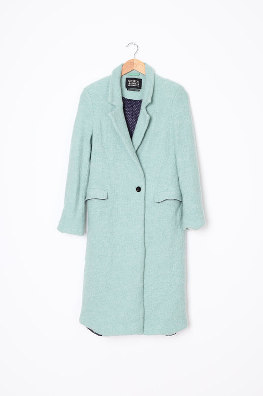 Scotch & Soda Amsterdam Womens Green Coat Size S