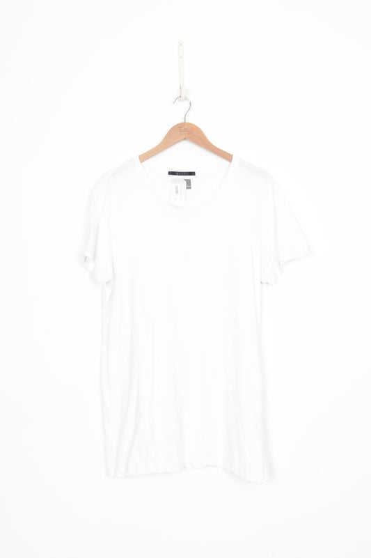 Ksubi Womens White T-shirt Size L