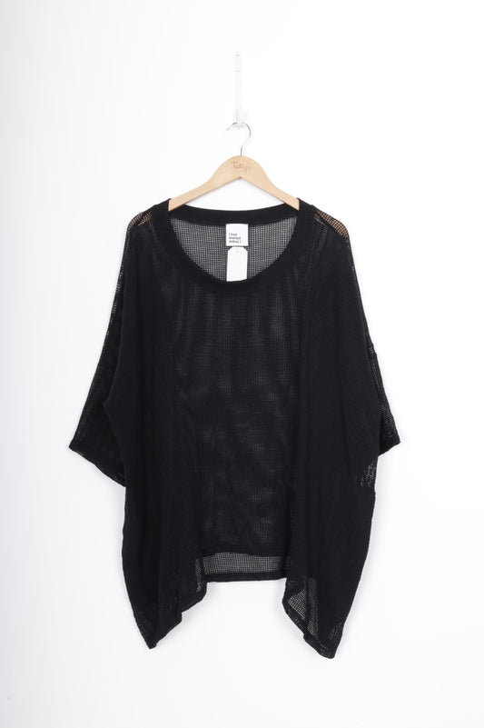 Lost and Led Astray Womens Black Top Size XXL