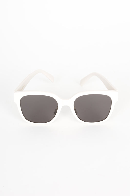 Celine Womens White Sunglasses Size O/S