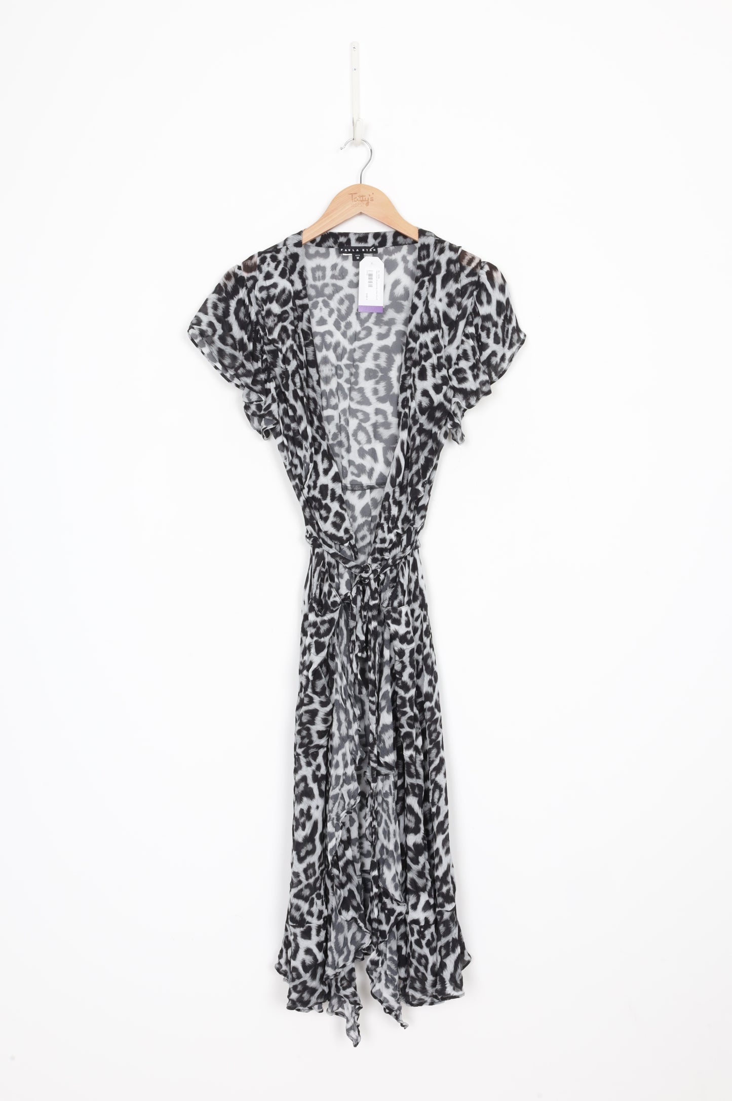 Paula Ryan Womens Grey Dress Size M