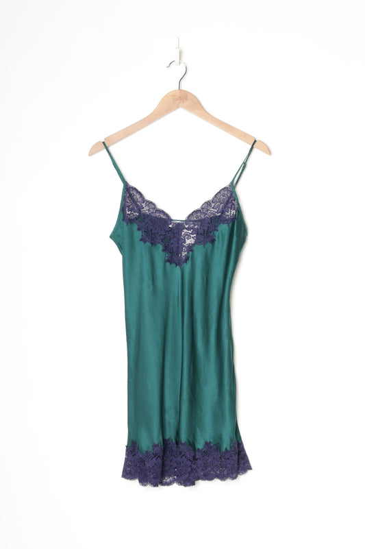 Ginia Womens Green Dress Size 10