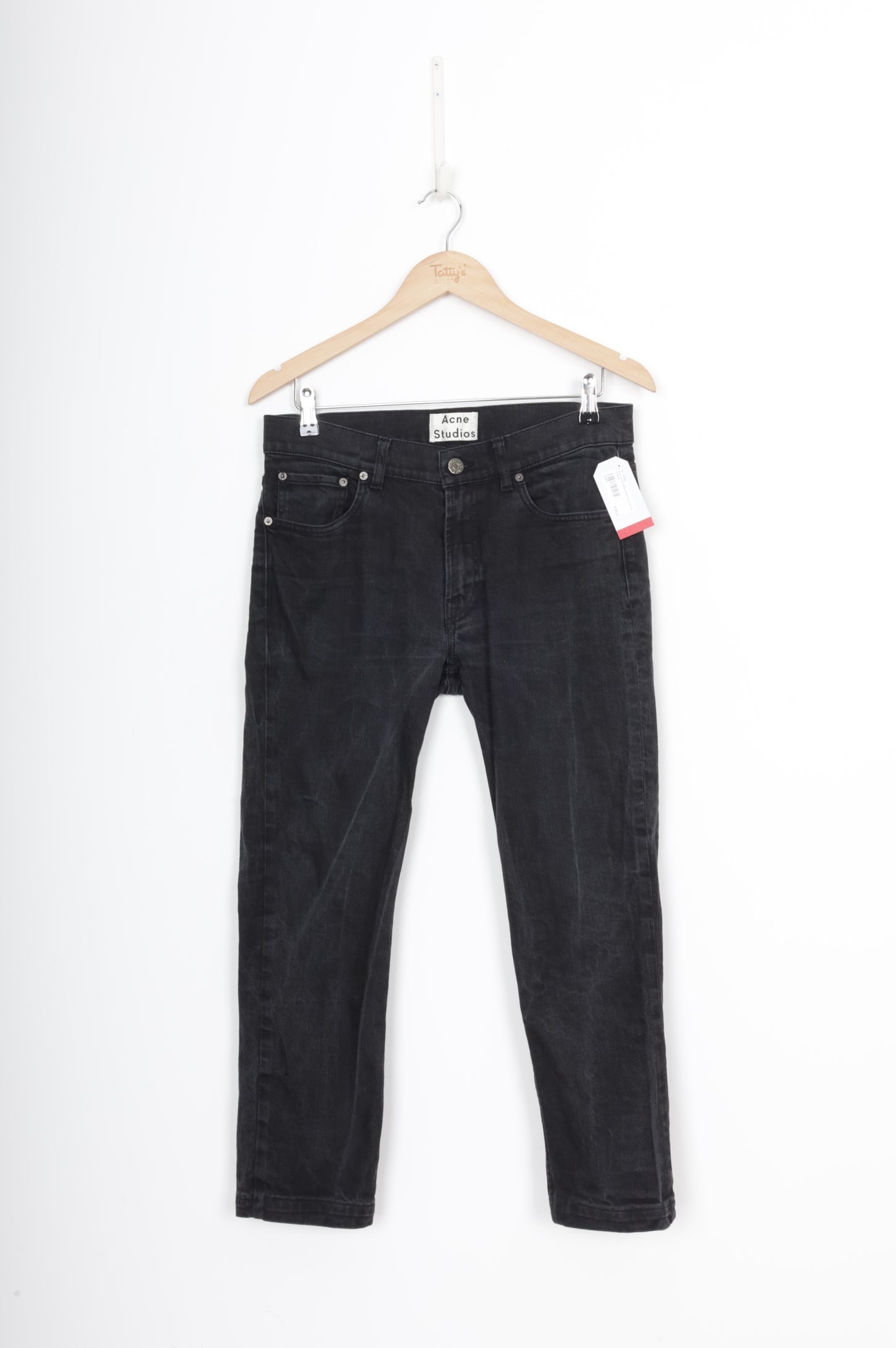 Acne Studios Mens Black Jeans Size W 32
