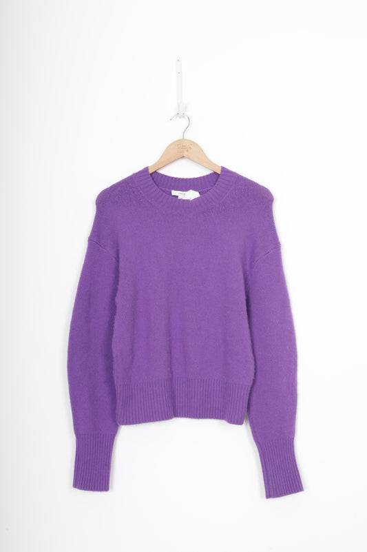 Vince. Womens Purple Jumper Size M