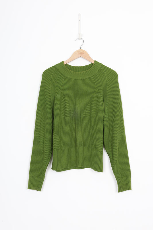 Kowtow Womens Green Jumper Size XS