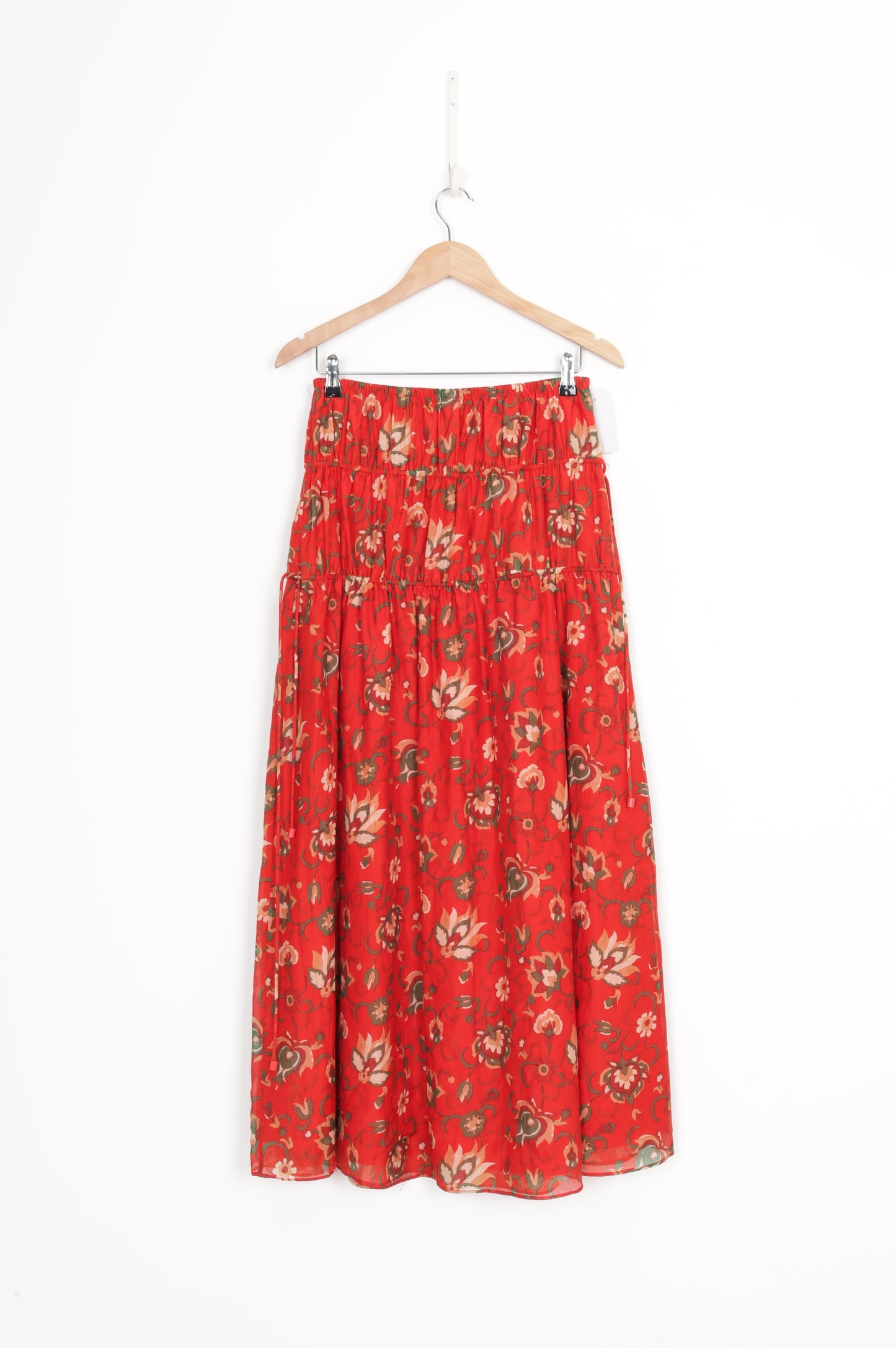 Sir. Womens Red Maxi Skirt Size 1