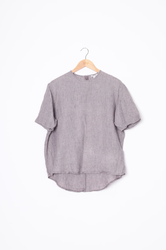 juliette hogan Womens Grey Top Size 8