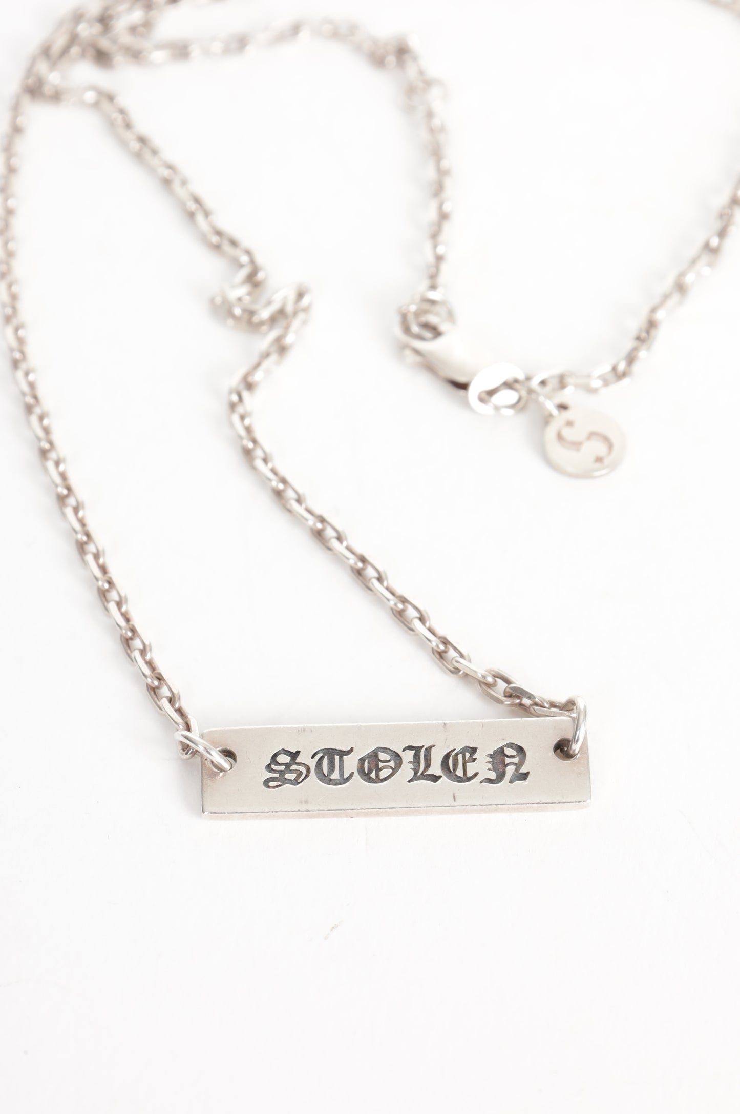 Stolen Girlfriends Club Womens Silver Necklace Size O/S