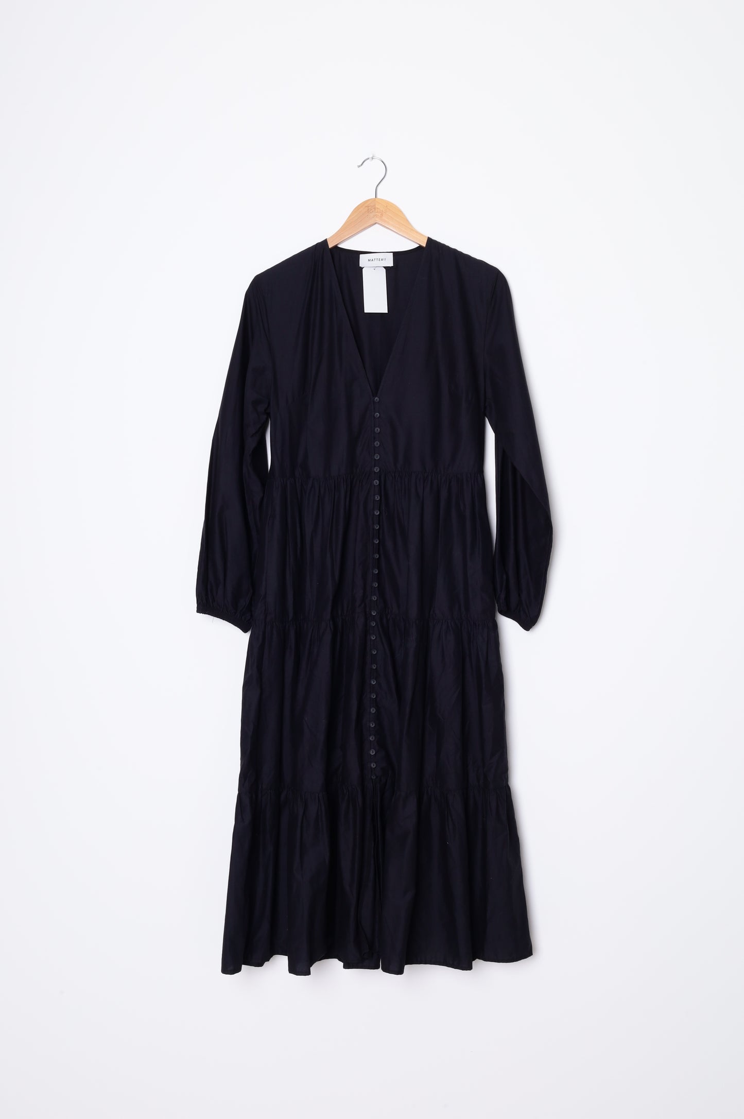 Matteau Womens Black Dress Size 8