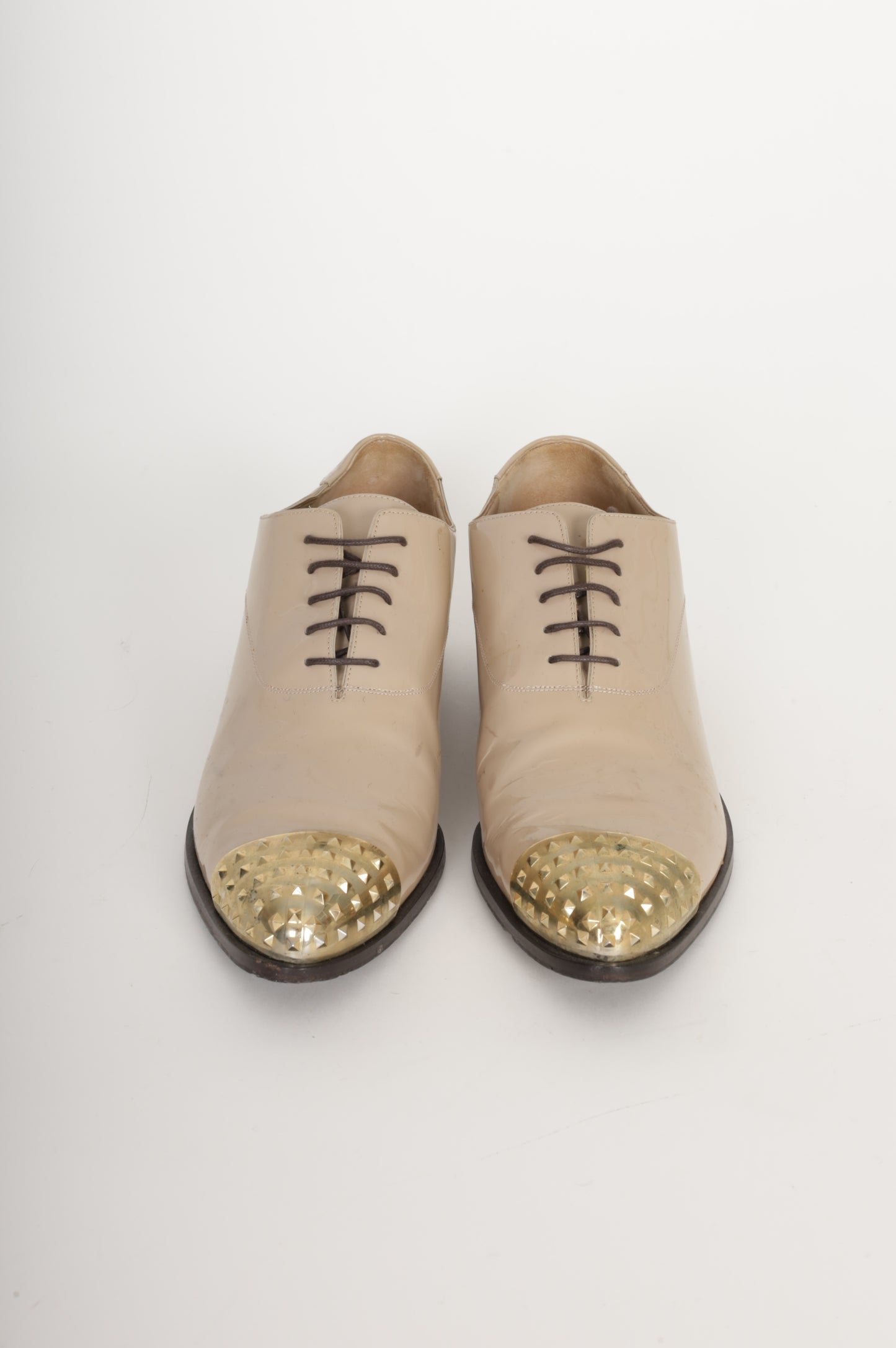 Valentino Womens Beige Shoes Size EU 40