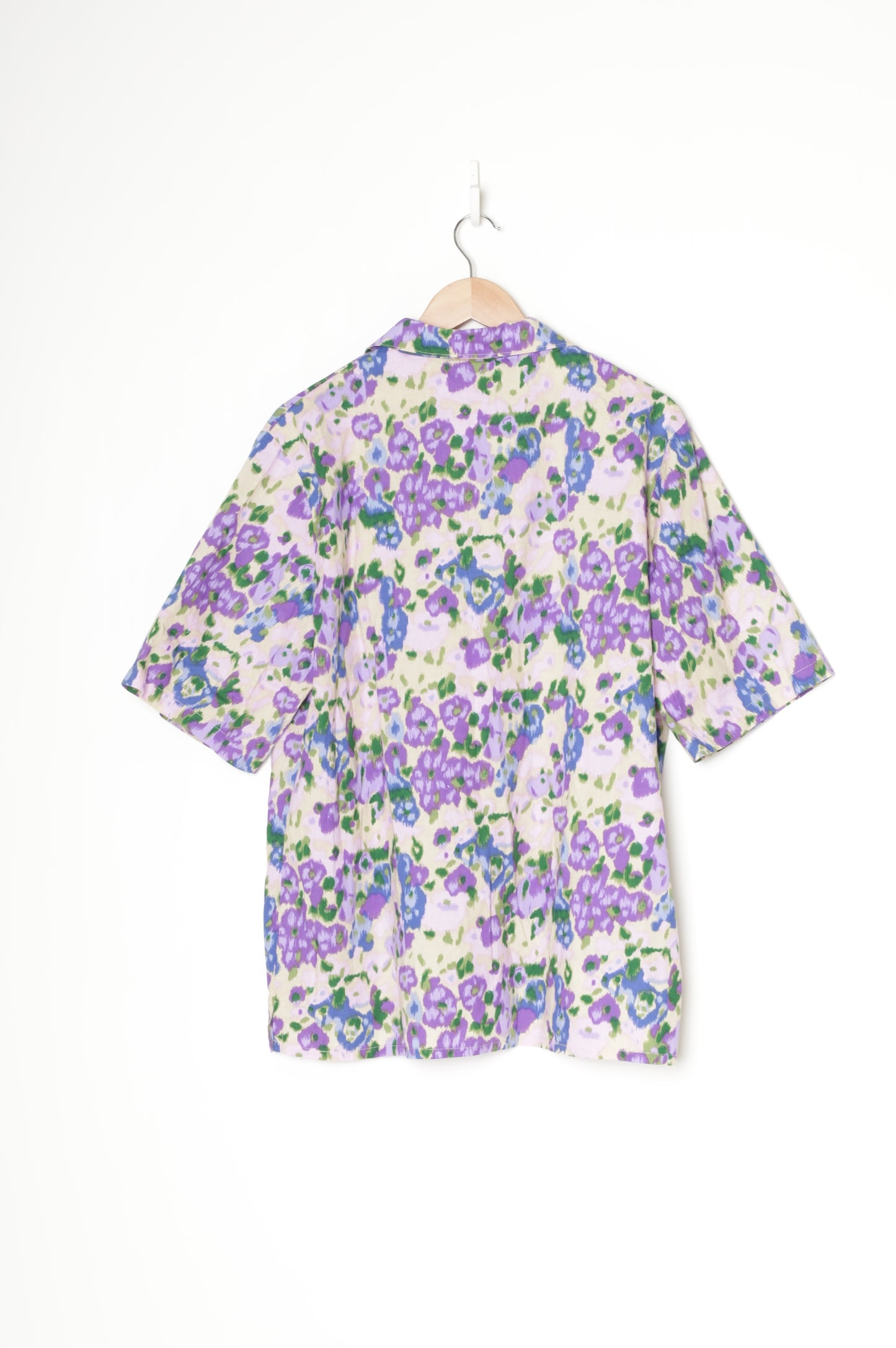 Jillian Ellen Womens Purple Shirt Size 18