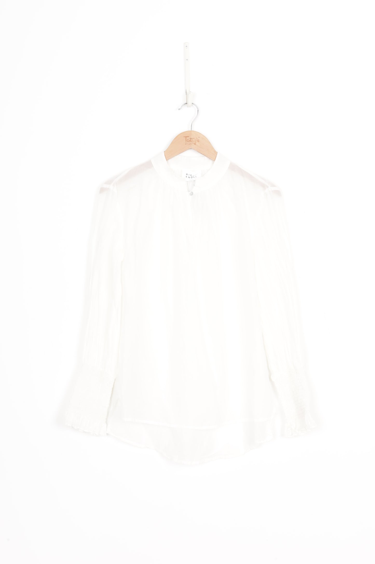 Bird & Knoll Womens White Top Size S