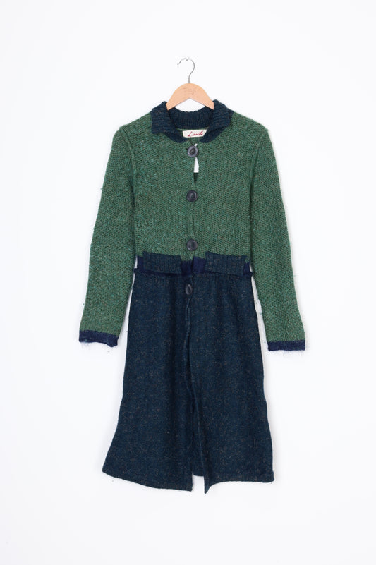 Louche Womens Green Coat Size M
