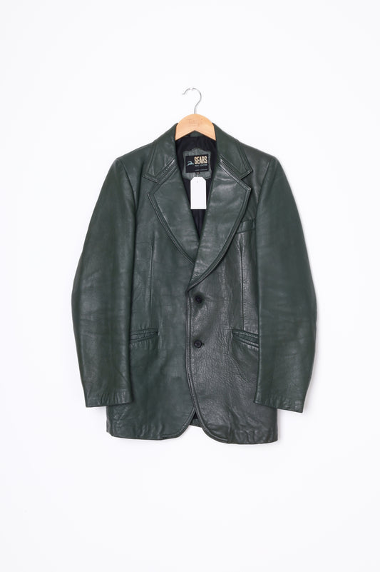 Sears - Vintage Womens Green Jacket Size 40