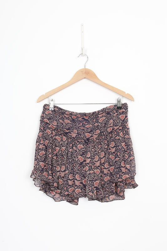 Isabel Marant Etoile Womens Purple Skirt Size 38