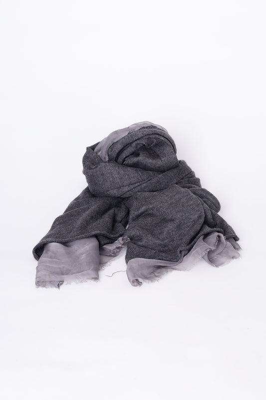 Citta Design Womens Grey Scarf Size O/S