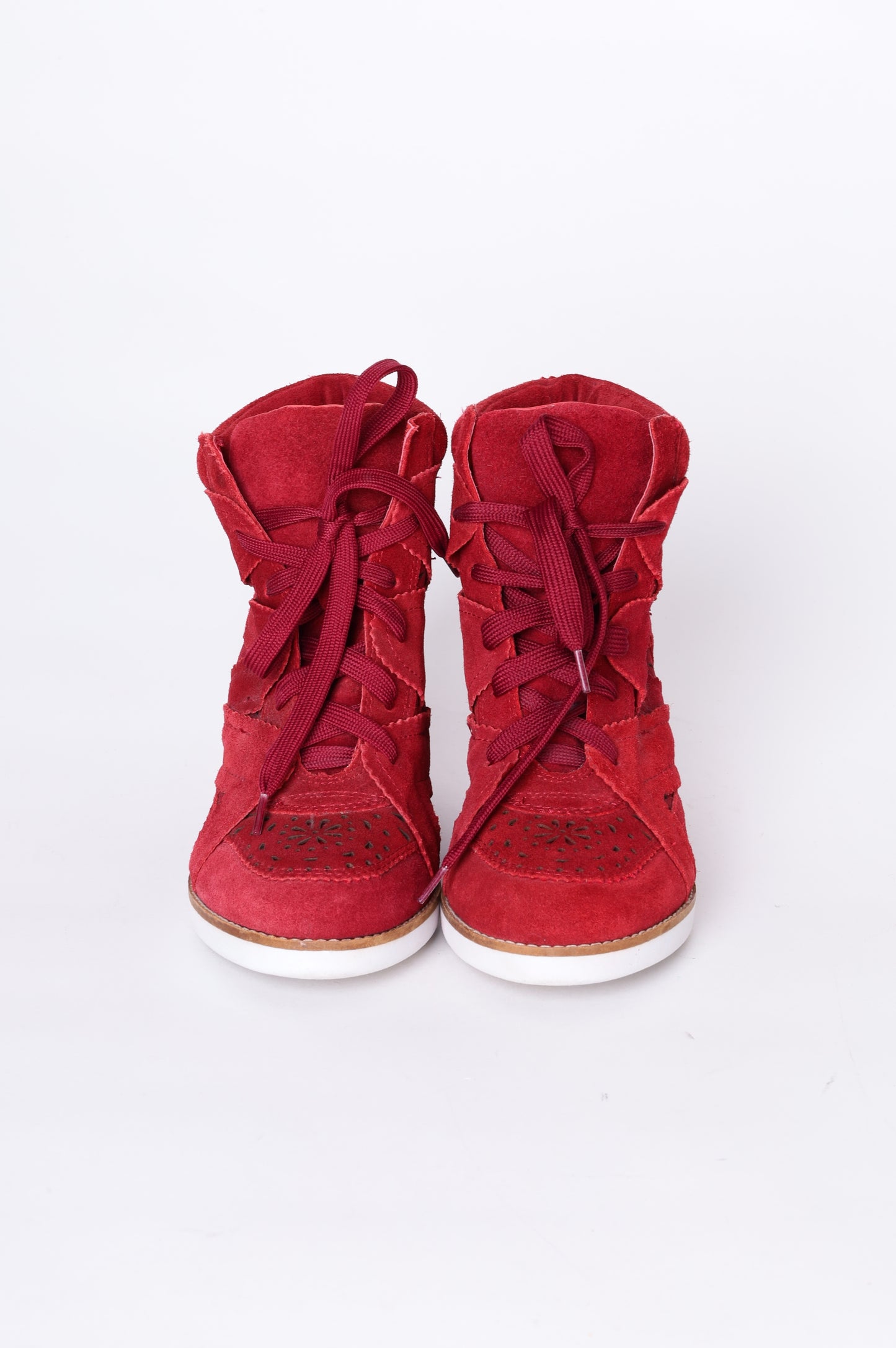 Jeffrey Campbell Womens Red Sneakers Size EU 38