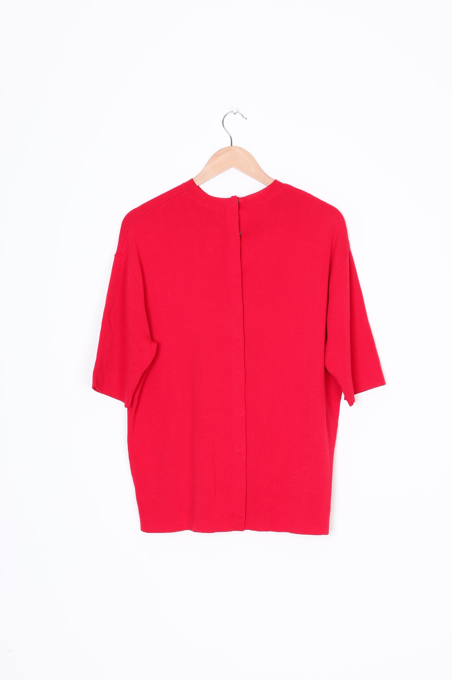 In Good Company Womens Red Top Size S