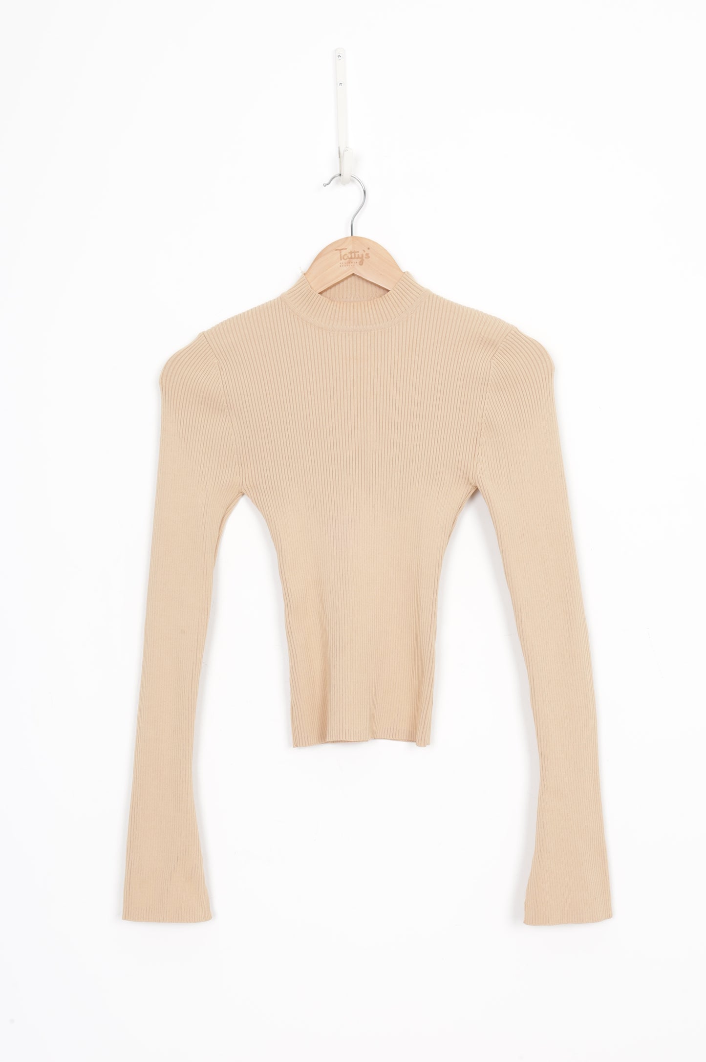 Dissh Womens Beige Top Size S