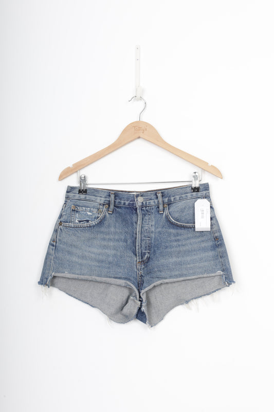 AGOLDE Womens Blue Shorts Size W 26